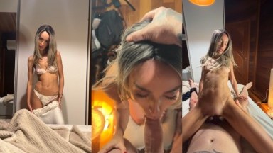 Christina Sage - Petite Slut Rough Fucked And Her Mouth Filled